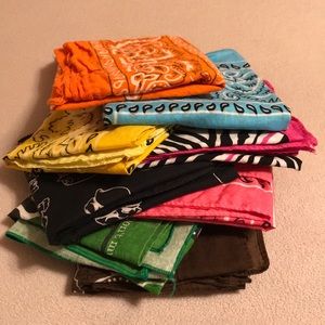 Stack of bandanas
